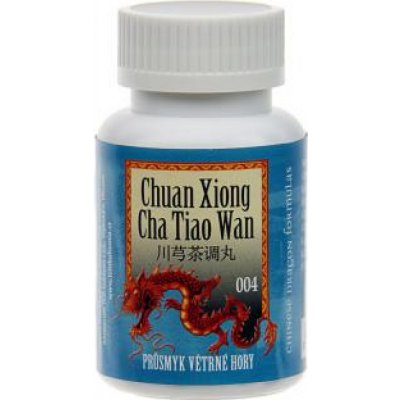 TCM Průsmyk větrné hory Chuan Xiong Cha Tiao Wan TCM Bohemia 33 g 200 tablet