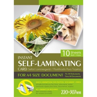 Laminovací fólie A4 175 mic COLD pro OBOUSTRANNOU laminaci za studena – Zboží Dáma