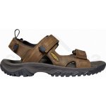 Keen Targhee III Open Toe Sandal M bison/mulch pánské kožené outdoorové sandály – Zboží Dáma