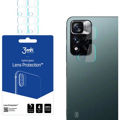 3MK Lens Hybridní sklo ochrana kamery pro Xiaomi Redmi Note 11 Pro 4G 11 Pro 5G 4ks 5903108446358 – Zbozi.Blesk.cz