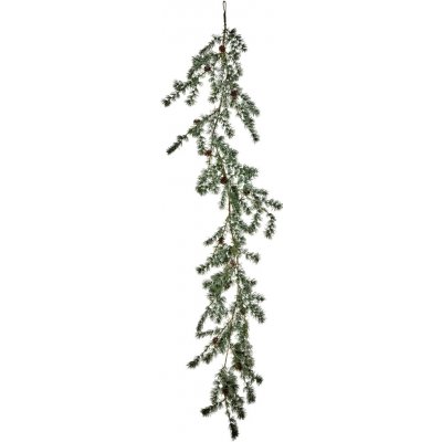 House Doctor Girlanda z umělého jehličí Pine Green 185 cm, zelená barva, plast – Hledejceny.cz