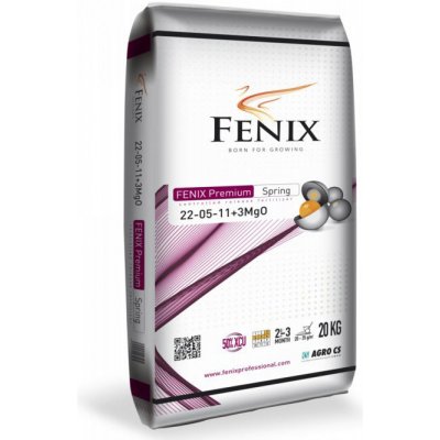 AGRO CS FENIX Premium Spring trávníkové hnojivo 20 kg – Hledejceny.cz