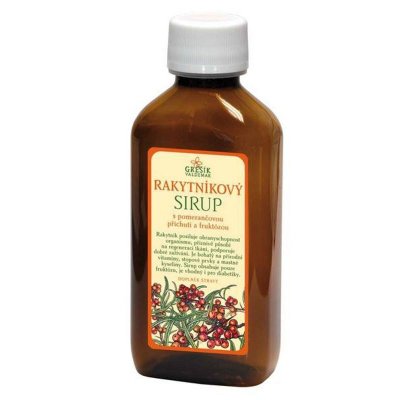 Grešík rakytníkový sirup 250 g – Zbozi.Blesk.cz