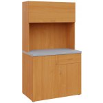 KUCH - SIMPLE 3 kuchyňka s výklopem (lednice) 1800x1000x600 mm buk royal – Zboží Mobilmania
