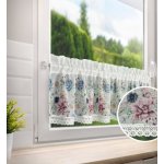 EUROFIRANY KRÁTKÁ ZÁCLONA NA PÁSCE DORA 150X30 CM VÍCEBAREVNÁ – Hledejceny.cz