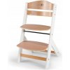 Jídelní židlička KinderKraft ENOCK wooden white