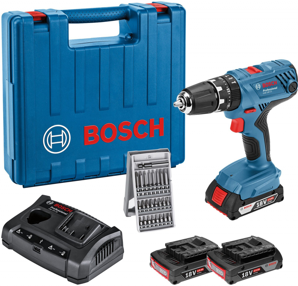 Bosch GSB 18V-21 0.601.9H1.100
