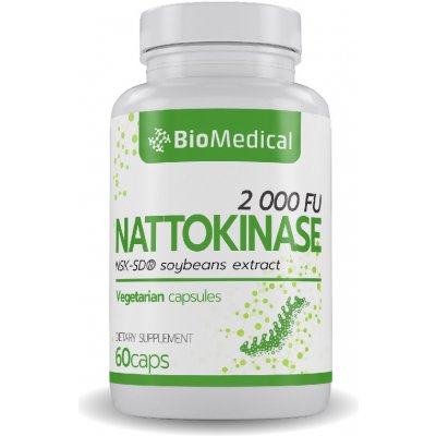 BioMedical Nattokinase Enzym nattokináza 60 kapslí