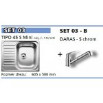 Set Blanco Tipo 45 S Mini+ Daras-S – Zboží Dáma