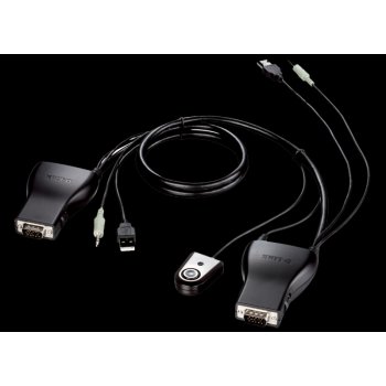 KVM-222 2-Port USB KVM Switch with Audio Support