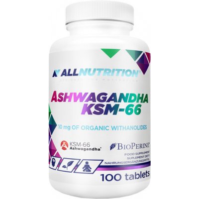 Allnutrition Ashwagandha KSM-66 100 tablet – Hledejceny.cz