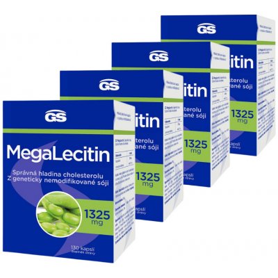 GS MegaLecitin 4 x 130 kapslí – Hledejceny.cz