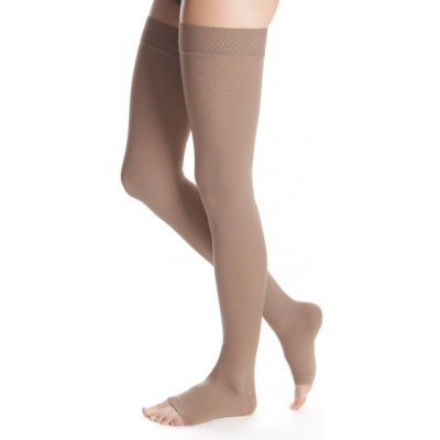 Maxis Stehenní punčochy s upínáním MICRO délka normal bez špice PRAVÁ bronz – Hledejceny.cz