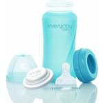 Everyday Baby Láhev sklo senzor turquoise 240ml – Zbozi.Blesk.cz