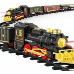 Babytoy Parní vlak se světlem a zvuky – Zbozi.Blesk.cz