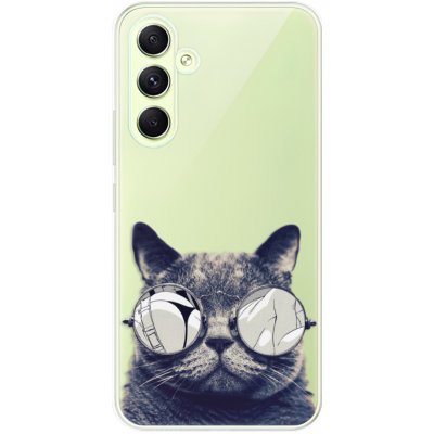 Pouzdro iSaprio - Crazy Cat 01 Samsung Galaxy A54 5G