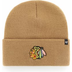 47 NHL CHICAGO BLACKHAWKS HAYMAKER '47Cuff Knit BLK béžová