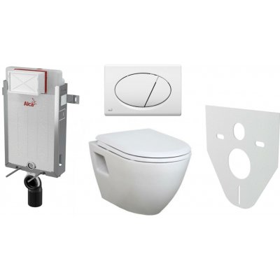 Alcadrain AM115/1000 Renovmodul se závěsným WC Creavit TERRA TP325 + bidet 2v1 – Sleviste.cz