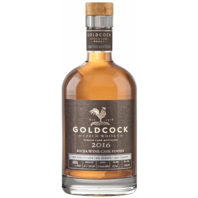 Gold Cock 2016 Rioja Cask Finish 59,5% 0,7 l (holá láhev) – Sleviste.cz