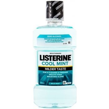 Listerine Mouthwash Cool Mint Zero ústní voda bez alkoholu pro svěží dech 500 ml