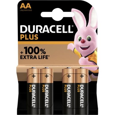 Duracell Plus AA 4ks MN1500B4 – Zboží Živě