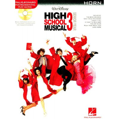 Instrumental Play Along: High School Musical 3 Senior Year noty na lesní roh + audio – Zboží Mobilmania