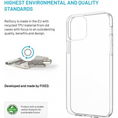 FIXED ReStory AntiUV pro Apple iPhone 12/12 Pro, čirý FIXSTRE-558 – Zboží Živě
