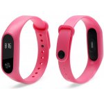 Xiaomi jednobarevný náhradní náramek pro Mi Band 2 Růžová MBCZ-X410