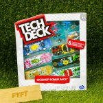 TechDeck Fingerboard Sk8shop bonus pack 6ks Almost – Zboží Dáma