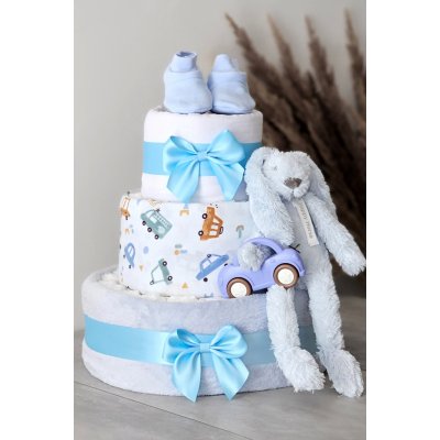 Chupeto Plenkový dort s autíčkem – Zboží Dáma