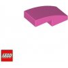 LEGO® doplněk LEGO® 11477 STŘECHA ZAOBLENÁ 1x2 Tmavě-Růžová