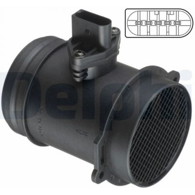 Snimac mnozstvi protekajiciho vzduchu DELPHI AF10560-12B1 – Hledejceny.cz