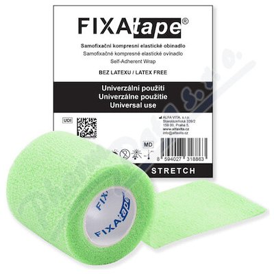 FIXAtape STRETCH samofix.obin.5 x 450 cm fluor.green – Hledejceny.cz