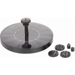 Courtyard plovoucí solární fontána barva černá – Zboží Dáma