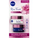 Nivea Rose Touch krém denní 50 ml + noční 50 ml dárková sada