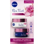 Nivea Rose Touch krém denní 50 ml + noční 50 ml dárková sada – Zbozi.Blesk.cz