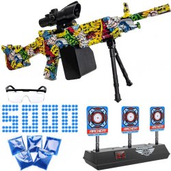 Export Automatická puška s grafikou Joker pro gelové kuličky M249