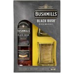 Bushmills Black Bush 40% 0,7 l (dárkové balení 2 sklenice) – Hledejceny.cz