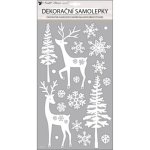 Anděl Přerov Samolepka jeleni s glitry 24 x 47 cm – Hledejceny.cz