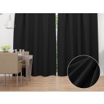 Biante Sametový závěs Velvet Premium SVP-014 Černozelený - šířka 270 cm 270x170 cm – Zboží Mobilmania