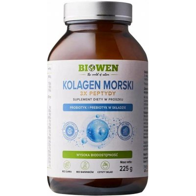 Biowen Mořský kolagen typu I a III z divoké tresky 225 g – Hledejceny.cz