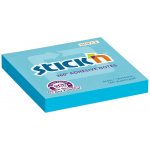 Stick´n Samolepicí bločky Stick´n by Hopax 360° - 76 x 76 mm / 100 lístků / modrá – Hledejceny.cz
