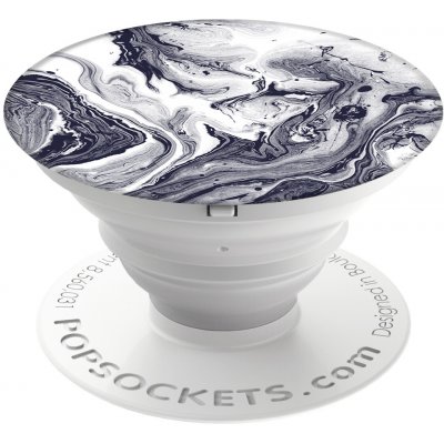 PopSockets Black White Marble