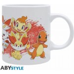 ABYstyle Hrnek Pokémon Fire Starters 320 ml – Zboží Dáma