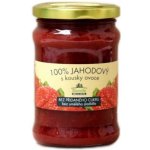Kvasnička Džem jahodový bez cukru 200 g – Zboží Dáma