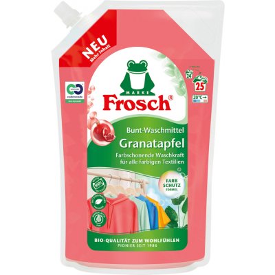 Frosch gel na praní Granátové jablko 1,5 l, 25 pracích dávek – Sleviste.cz
