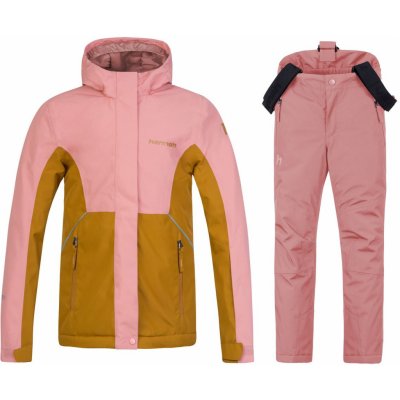 Vala Rosette/golden brown + Akita dětský lyžařský komplet Rosette – Zboží Dáma