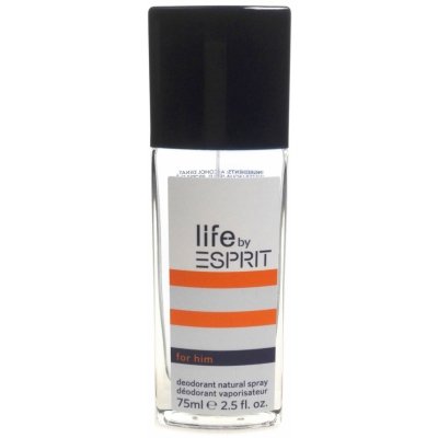 Esprit Life by Esprit Man deodorant sklo 75 ml – Zbozi.Blesk.cz