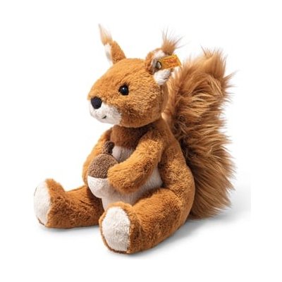 Steiff Soft Cuddly Friends Veverka Phil červenohnědý sedící 20 cm – Zbozi.Blesk.cz