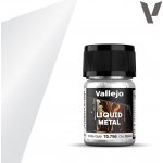 Barva Vallejo Liquid Gold 70796 White Gold Alcohol Based 35ml – Zboží Živě